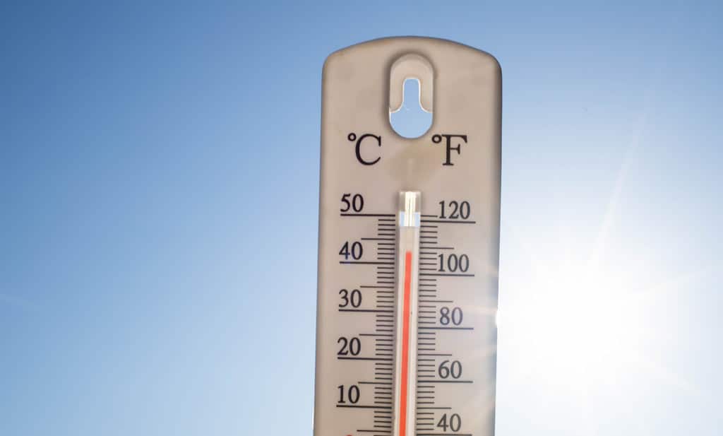 Thermometer in der Auflösung 1024